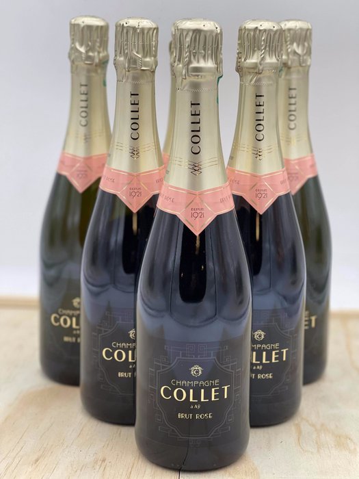 Collet, Brut - Champagne Rosé - 6 Flasker (0,75 L)