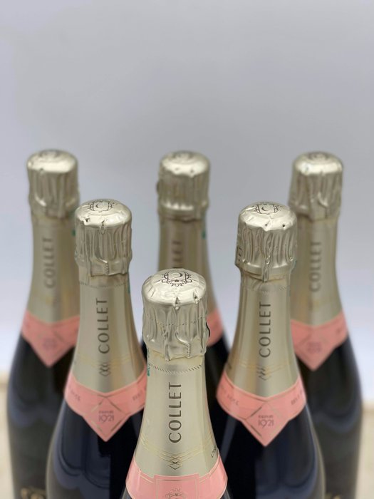 Collet, Brut - Champagne Rosé - 6 Flasker (0,75 L)