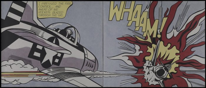 Roy Lichtenstein (after) - Whaam