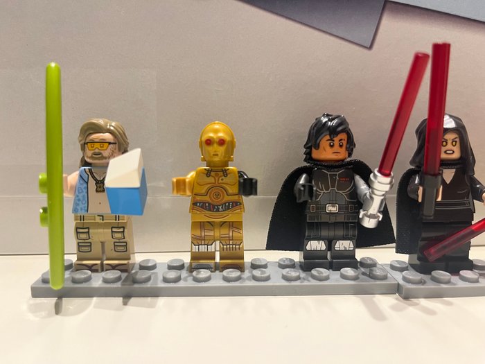 Lego - Star Wars - 75389 - Dark Falcon Minifigures Beach Luke,Jedi Vader,Bounty Hunter C-3PO,Darth Dev,Darth JarJar,Darth Rey