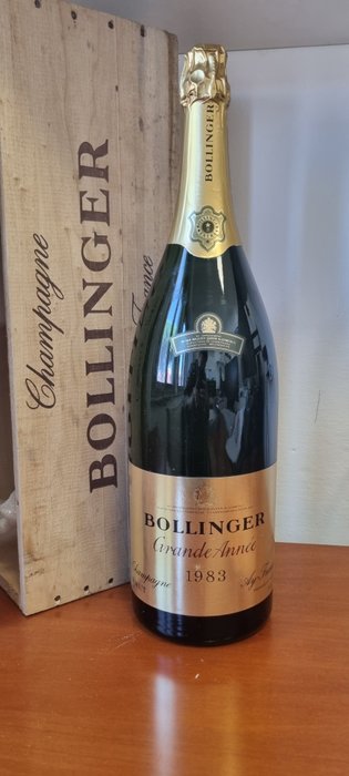 1983 Bollinger La Grande Année - Champagne Brut - 1 Dobbelt Magnum/Jeroboam (30 L)