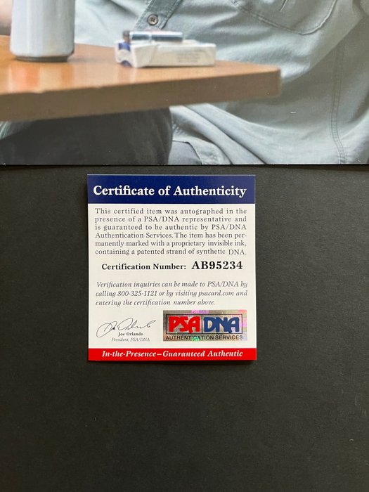 True Detective (TV Series) - Matthew McConaughey - Signed in Person - with PSA/DNA Certificate - Autograph photo - No Reserve!