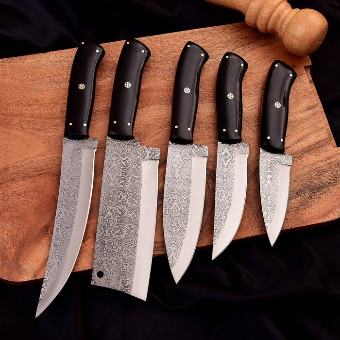 Køkkenkniv - Chef's knife - Sort g 10, Stål af høj kvalitet - Japan