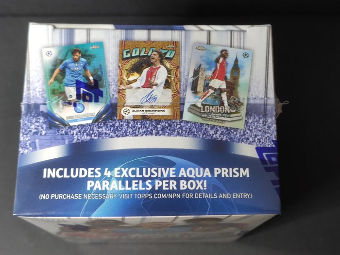 2023/24 Topps Chrome UEFA Blaster Value Box - 1 Sealed box - Næsten så god som ny (NM)