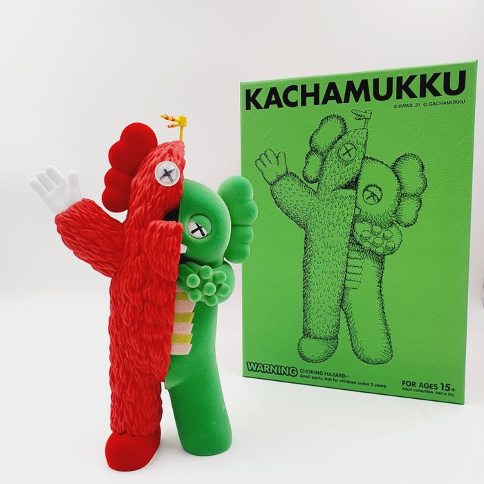 Kaws (1974) - Kaws x Kachamukku Red  Green Edition 2021