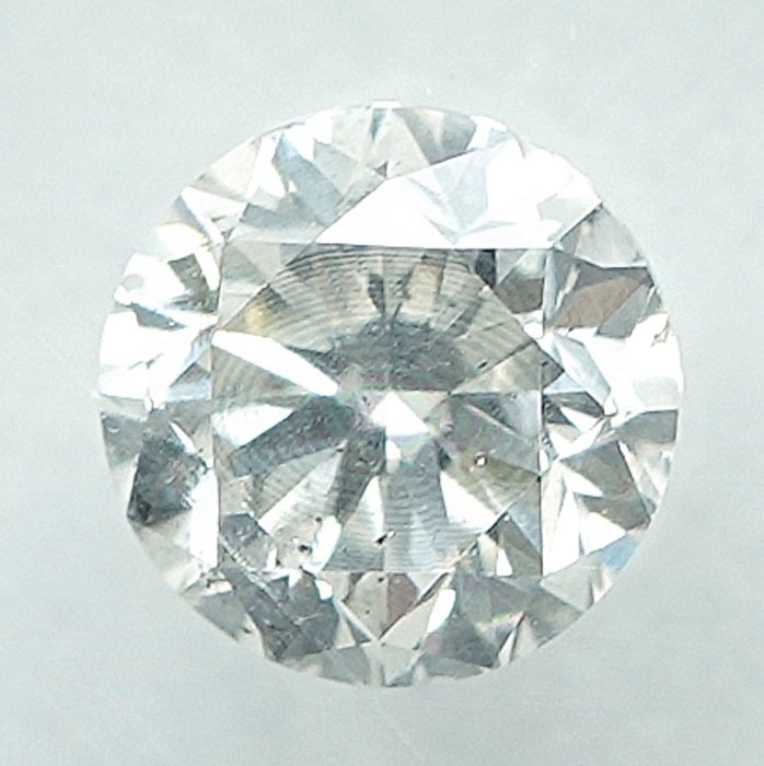 1 pcs Diamant  (Natur)  - 0.43 ct - H - I1 - International Gemological Institute (IGI)