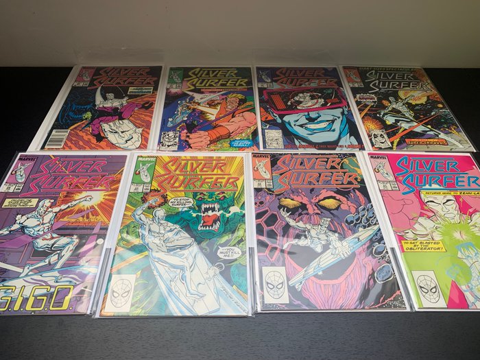 The Silver Surfer #2-28 - 27 Comic collection - Første udgave - 1987/1989