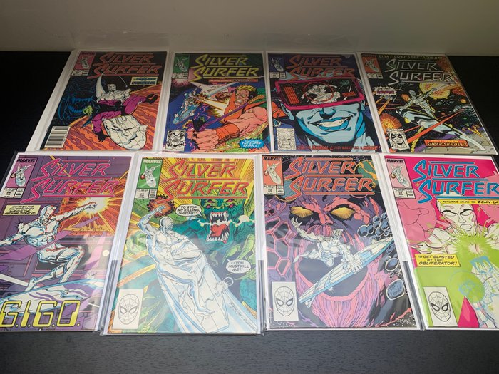 The Silver Surfer #2-28 - 27 Comic collection - Første udgave - 1987/1989