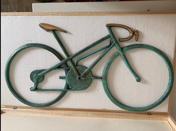 Antoni Miro (1944) - Skulptur, Bici-Veloç - 31 cm - Bronze - 2001