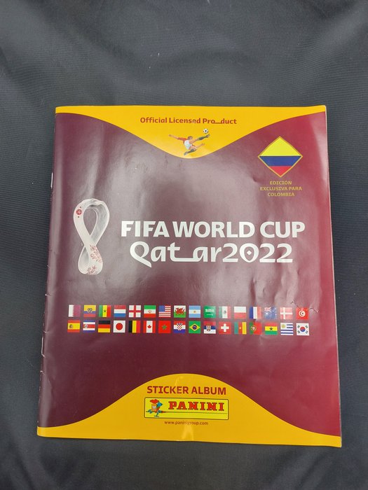 Panini - Qatar 2022 - RARE Colombian version - Complete Album