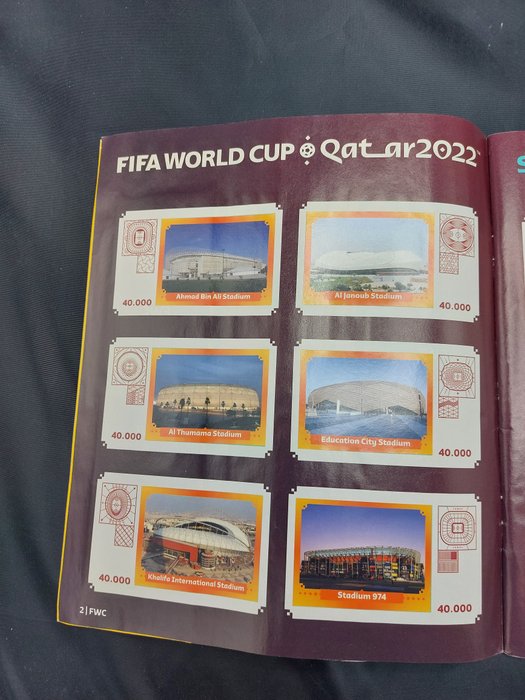 Panini - Qatar 2022 - RARE Colombian version - Complete Album