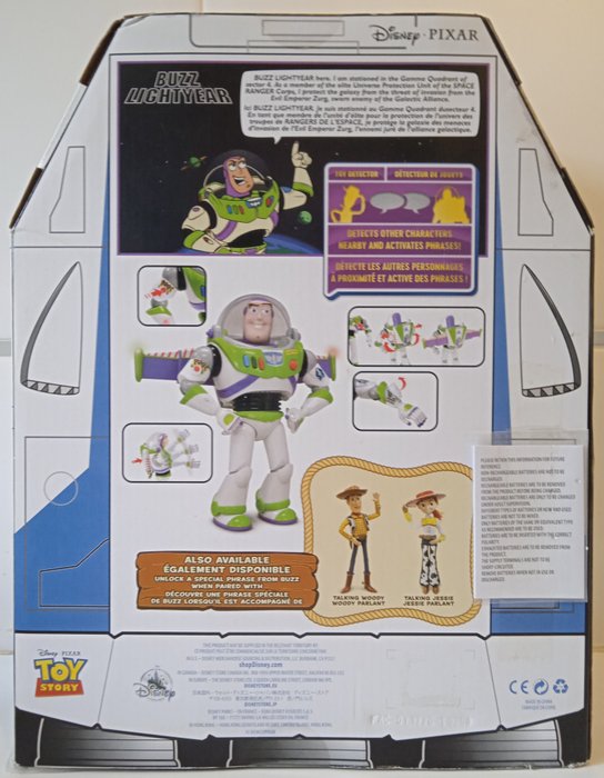 Buzz Lightyear Talende actionfigur - Toy story