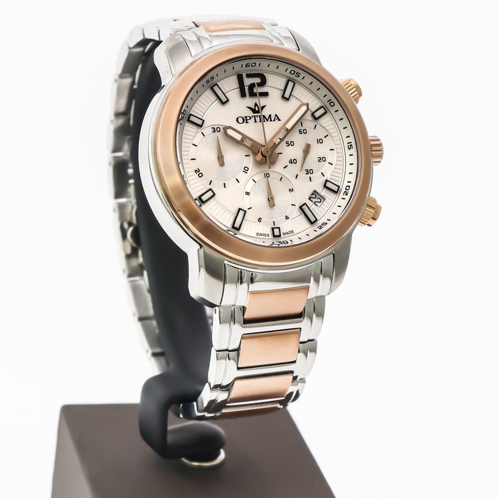 Optima - Swiss Chronograph - OSC399-SR-1 - Ingen mindstepris - Mænd - 2011-nu