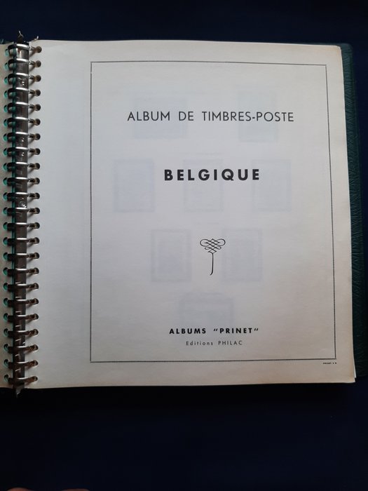 Belgien 1980/1989 - Komplet samling STAMPET