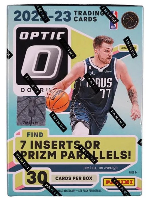 2022/23 - Panini - Donruss Optic - Luka Doncic - Look for autographs NBA players! - 1 Sealed box