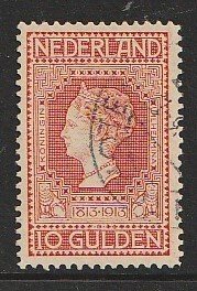 Holland 1913 - 10 gylden Wilhelmina - NVPH 101