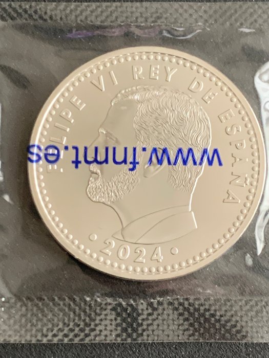 Spanien. 40 Euro 2024 "Felipe VI"  (Ingen mindstepris)