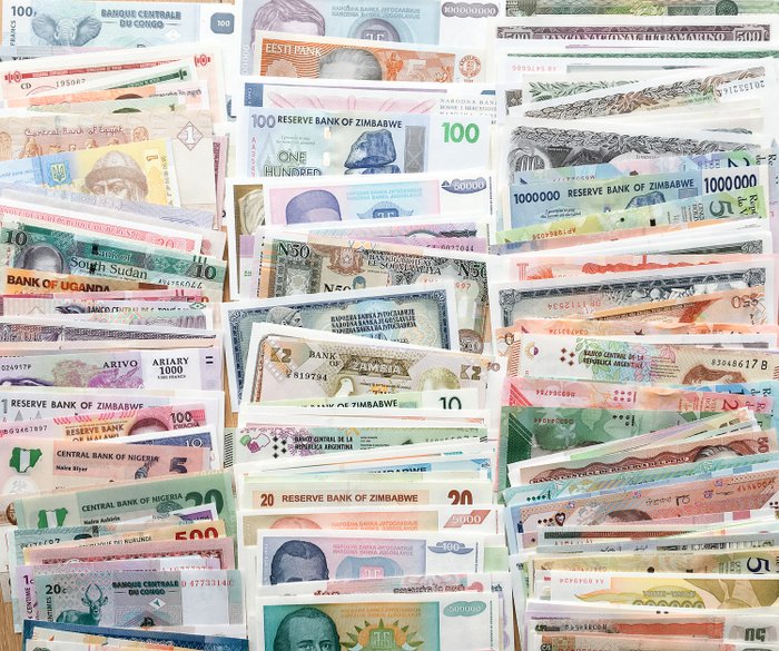 Verden. - 500 Banknotes ( 300+ Different ) - various dates