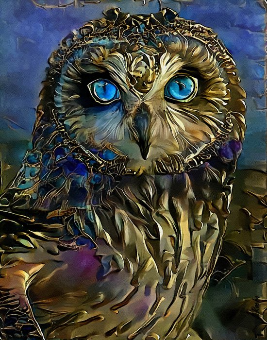 Lea Roche - Buho de Oro, owl