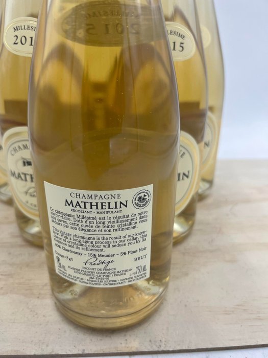 2015 Mathelin Prestige - Champagne Brut - 6 Flasker (075 L)