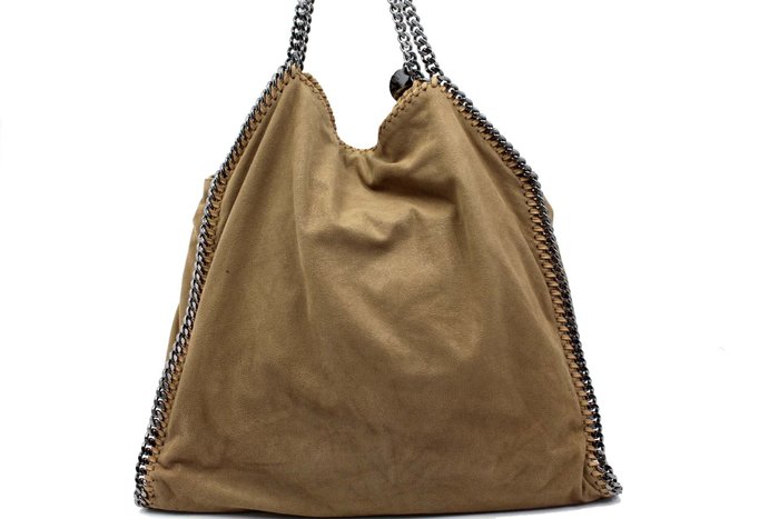 Stella McCartney - Stella McCartney Falabella Maxi Etoupe - Mulepose