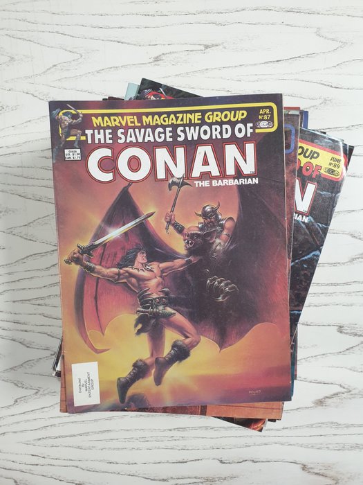 Conan the Barbarian - 41 Comic - Første udgave - 1987/1993