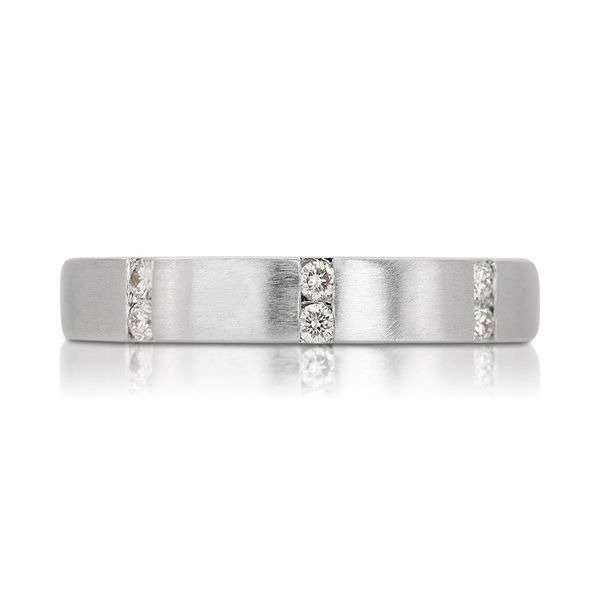 Ring - 18 kraat Hvidguld -  032ct tw Diamant (Natur)