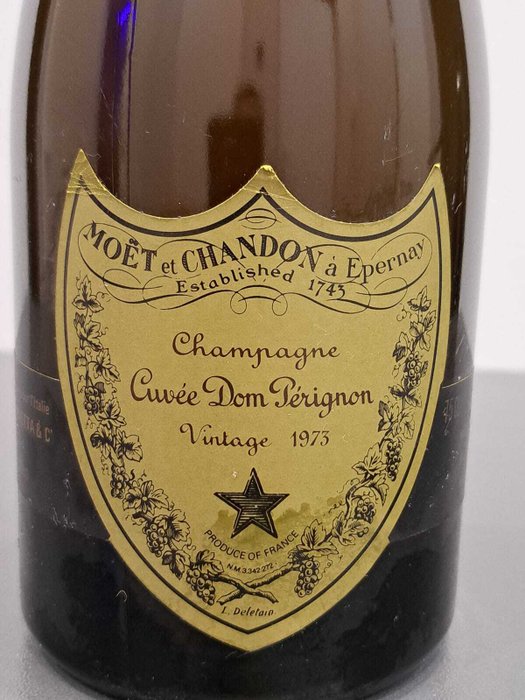 1973 Dom Pérignon - Champagne Brut - 1 Flaske (0,75L)