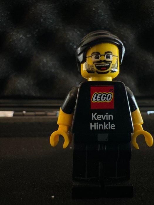 Lego - Minifigurer - VERSION 4 - KEVIN HINKLE - LEGO BUSINESS CARD MINIFIGURE - RARE - NO - 2010-2020