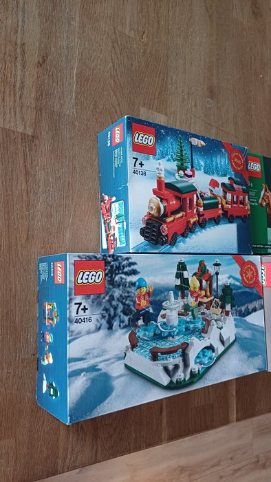 Lego - Promotional - 40138,40410,40416,40603 - 4x lego Christmas lot