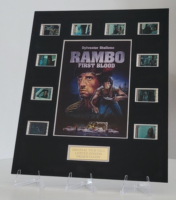 Rambo First Blood - Framed Film Cell Display with COA