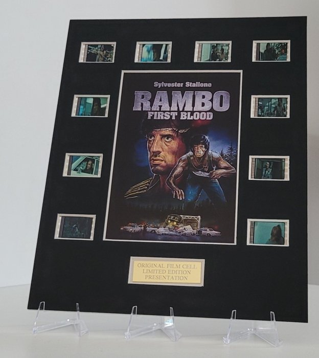 Rambo First Blood - Framed Film Cell Display with COA