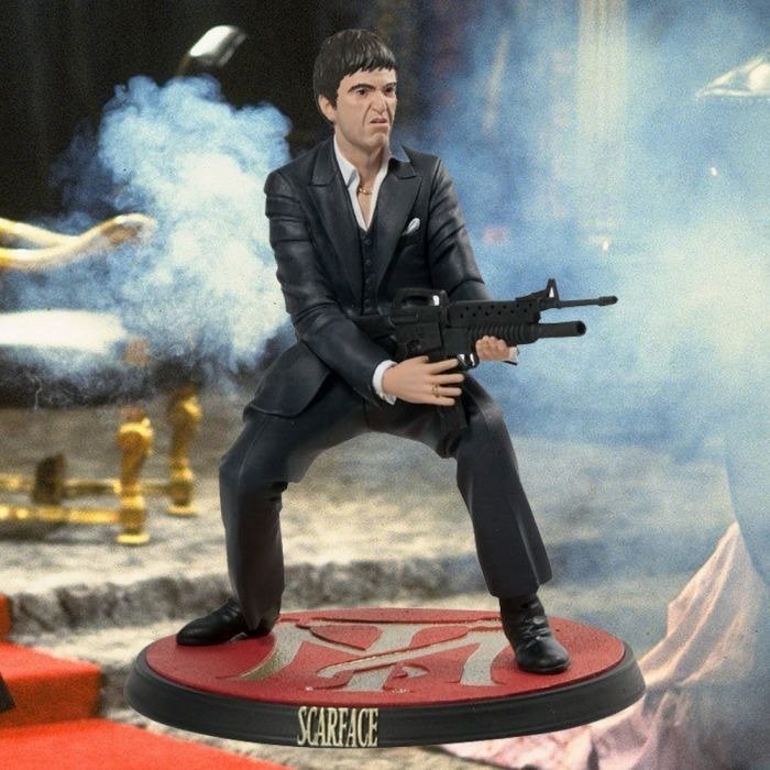 Scarface - Al Pacino as "Tony Montana" statue (mint condition, never opened)