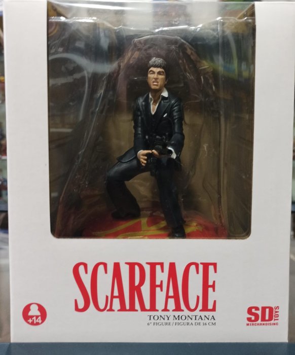 Scarface - Al Pacino as "Tony Montana" statue (mint condition, never opened)