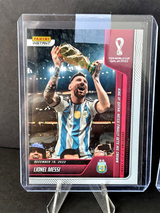 2022-2024 Panini Instant Lionel Messi - Winner WC  Copa America - 2 Card - Næsten så god som ny (NM)