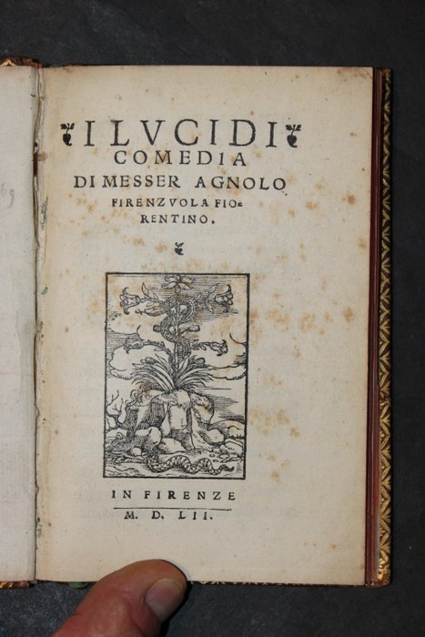 A. Firenzuola - I Lucidi, comedia - 1552