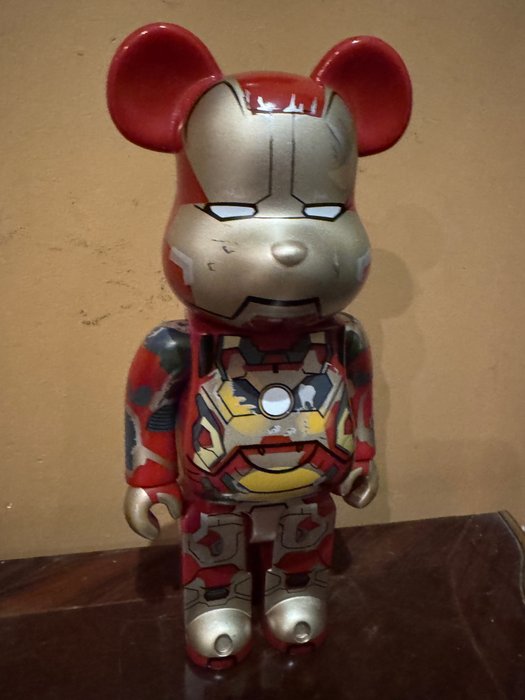 Bearbrick 400% Medicom Toy “Iron Man 3” - Figur - PVC