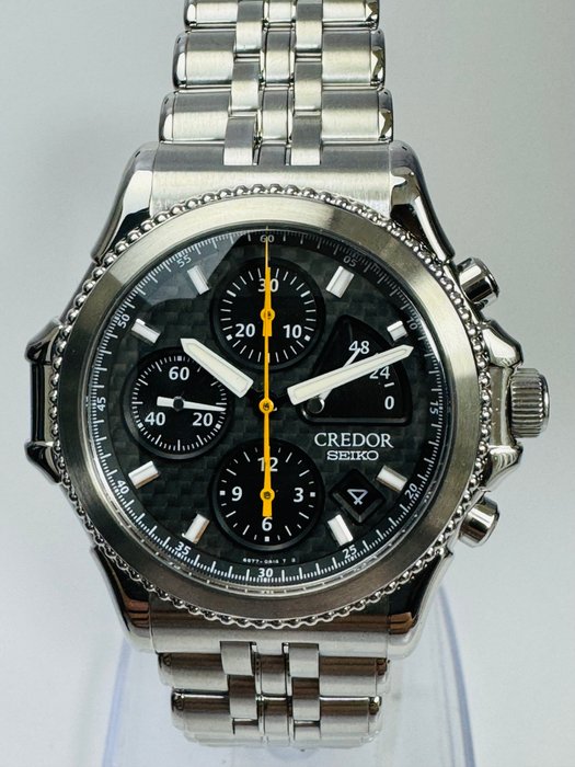 Seiko - Credor Chronograph - Year 2000 Limited Edition No. 1275/2000 - 6S77-0A10 - Mænd - 2000-2010