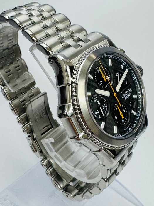 Seiko - Credor Chronograph - Year 2000 Limited Edition No. 1275/2000 - 6S77-0A10 - Mænd - 2000-2010