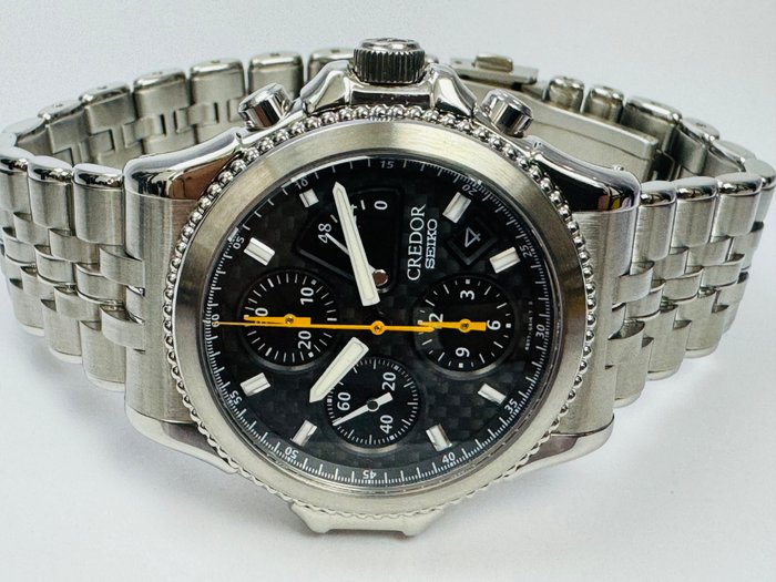 Seiko - Credor Chronograph - Year 2000 Limited Edition No. 1275/2000 - 6S77-0A10 - Mænd - 2000-2010