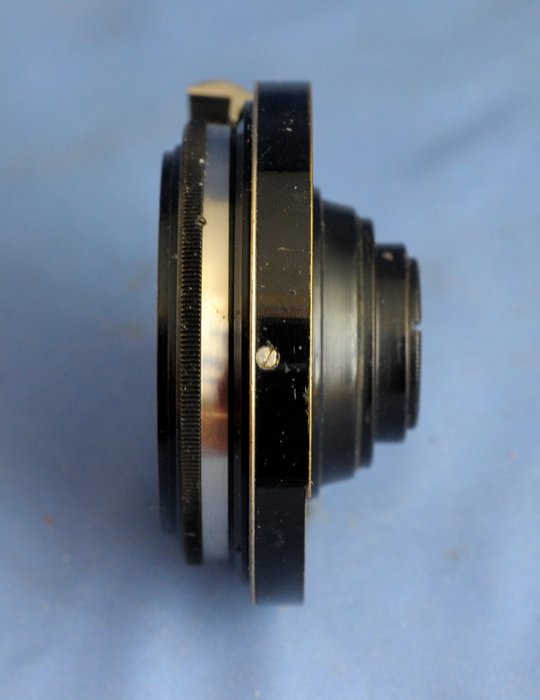 Zeiss Tessar 8/28cm black and nickel for Rangefinder søgerkamera