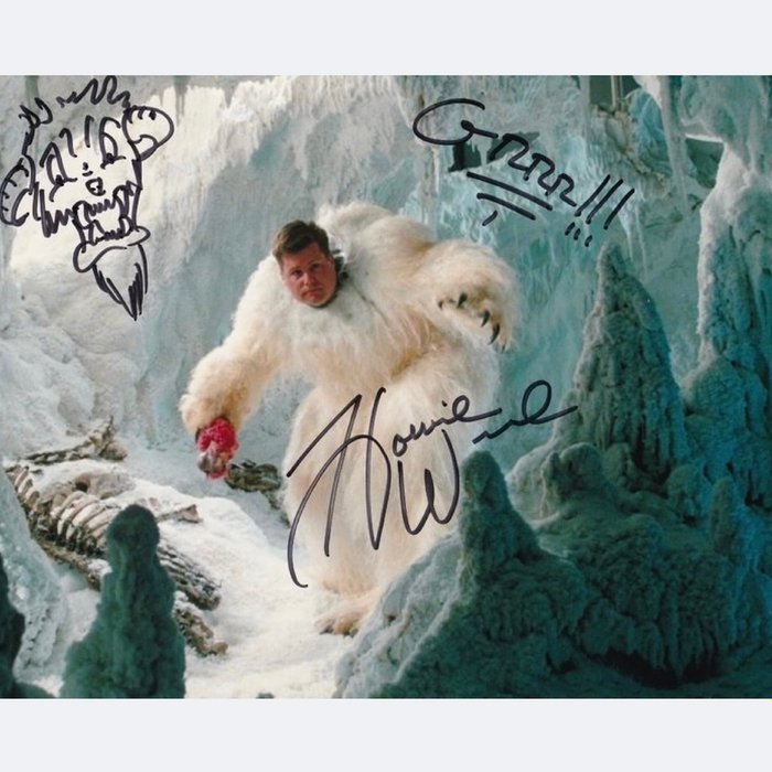 Star Wars Episode V: The Empire Strikes Back - Signed and Hand Sketched by Howie Weed (Wampa)