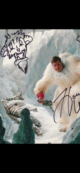 Star Wars Episode V: The Empire Strikes Back - Signed and Hand Sketched by Howie Weed (Wampa)