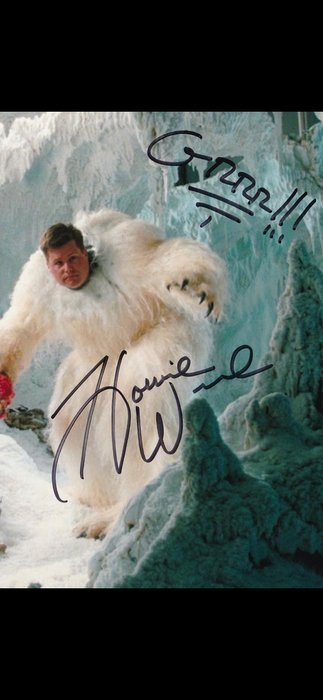 Star Wars Episode V: The Empire Strikes Back - Signed and Hand Sketched by Howie Weed (Wampa)