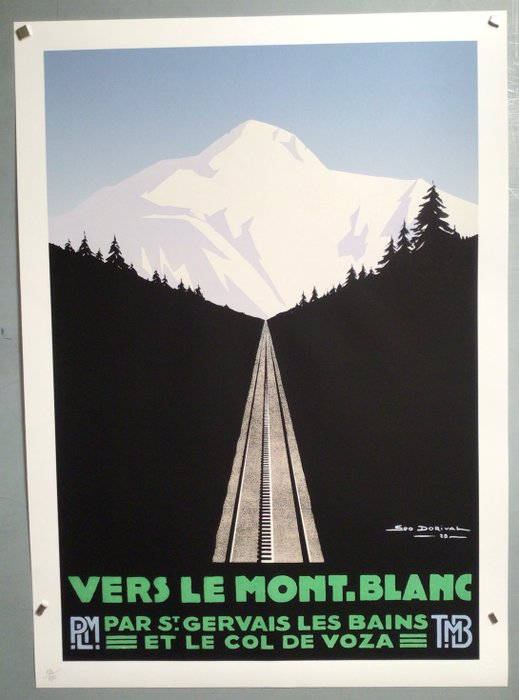 Géo Dorival - Vers le Mont-Blanc de jour PLM