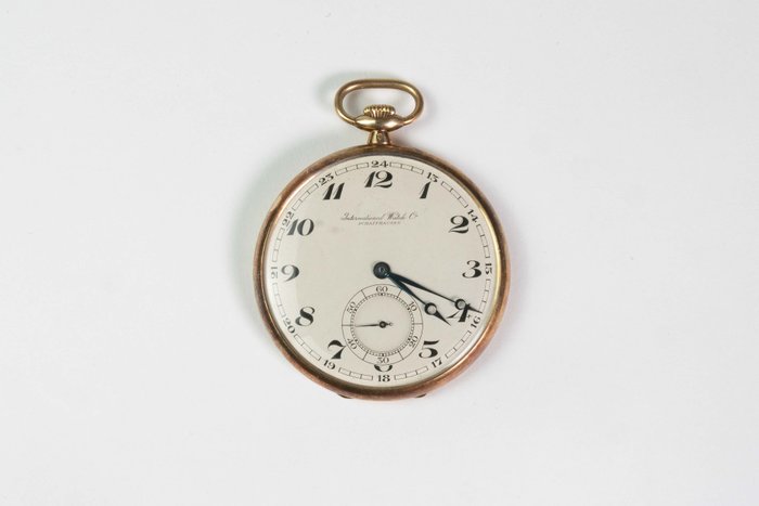 IWC - Schaffhausen 14K GOLD Pocket watch c 73 - 896889 - 1901-1949