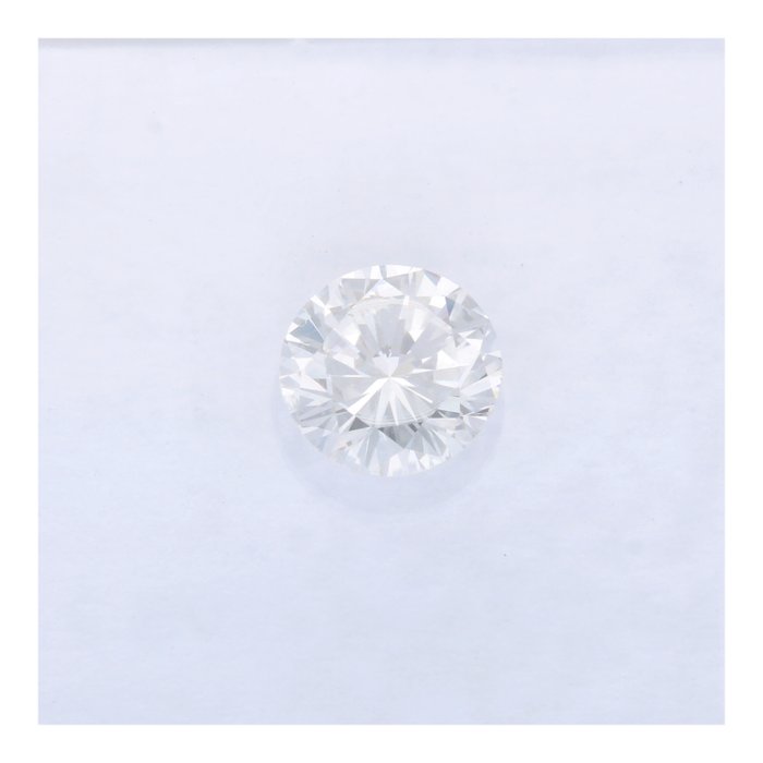 Ingen mindstepris - 1 pcs Diamant  (Natur)  - 024 ct - Rund - E - VS2 - International Gemological Institute (IGI)