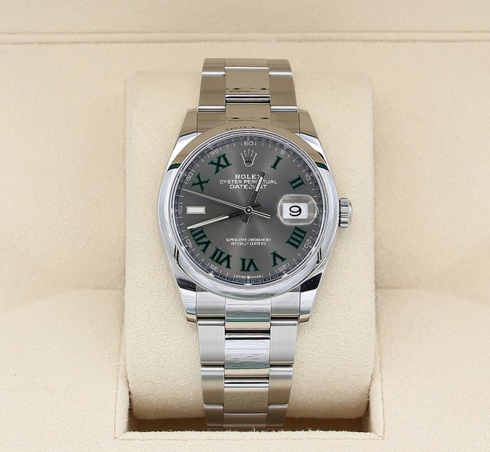 Rolex - Oyster Perpetual Datejust 36 'Wimbledon Dial' - 126200 - Unisex - 2011-nu