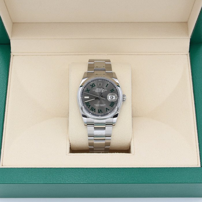 Rolex - Oyster Perpetual Datejust 36 'Wimbledon Dial' - 126200 - Unisex - 2011-nu