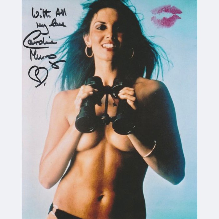 James Bond 007: The Spy Who Loved Me - Signed and Kissed by Caroline Munro (Naomi)